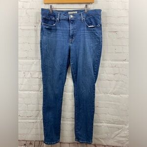 Levis Strauss 311 Shaping Skinny Jeans Womens Size 33 Casual Denim
